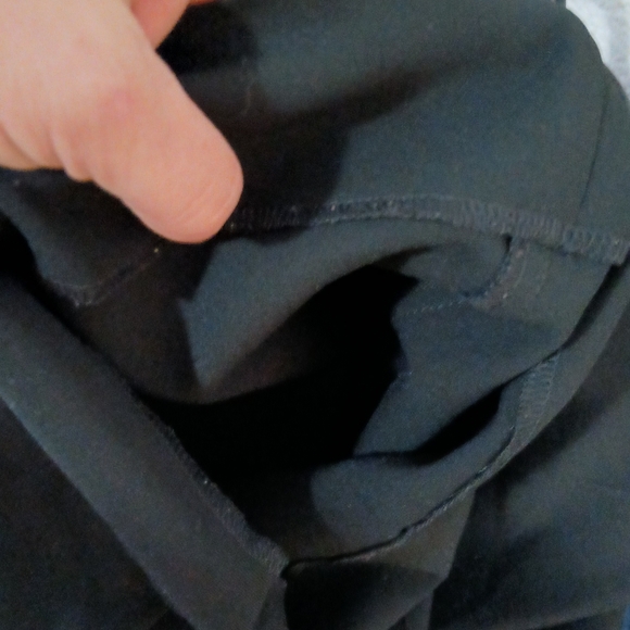 'S Max Mara Design for Easy Living Wide Leg Trousers. Black - Picture 12 of 14